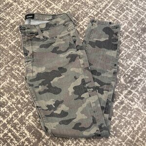 Hudson Camouflage Skinny Jeans